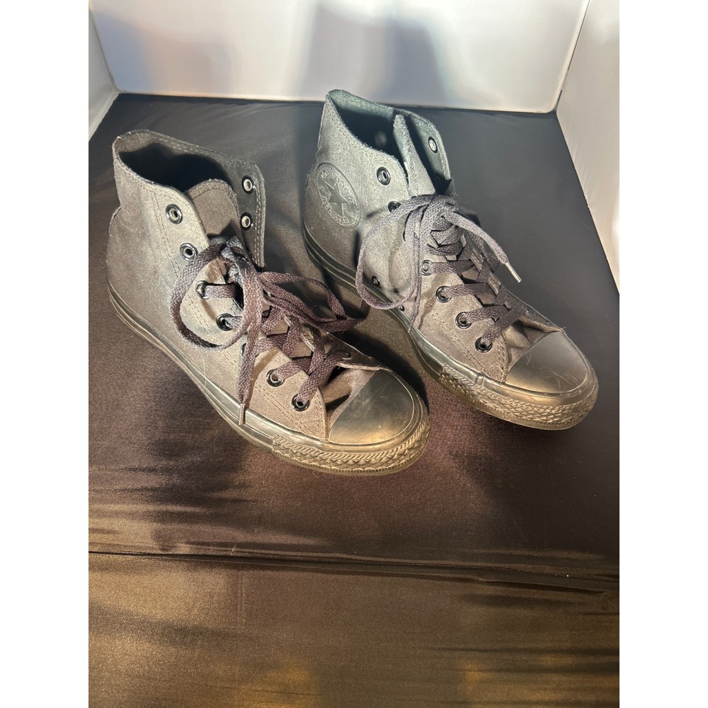Converse All Star High Top Sneakers Black Canvas Shoes